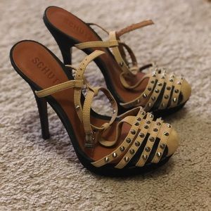 Schutz sexy heels spikes